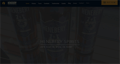 Desktop Screenshot of heneberywhiskey.com